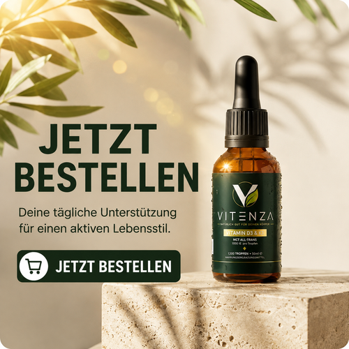 Vitamin D3 + K2 - 1.700 Tropfen (1.000 I.E.) - 50ml